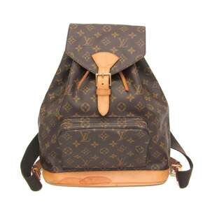 LOUIS VUITTON Brown Monogram Backpack